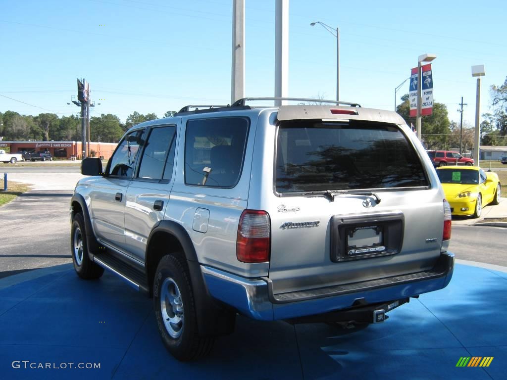 1999 4Runner  - Millennium Silver Metallic / Gray photo #5