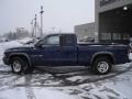 2002 Patriot Blue Pearl Dodge Dakota SXT Club Cab  photo #2