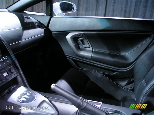 2005 Gallardo Coupe E-Gear - Silver / Black photo #11