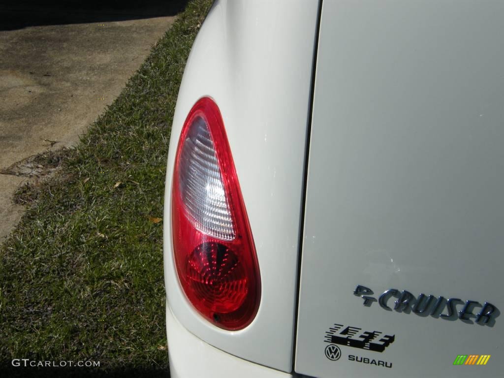 2007 PT Cruiser Convertible - Cool Vanilla White / Pastel Slate Gray photo #10