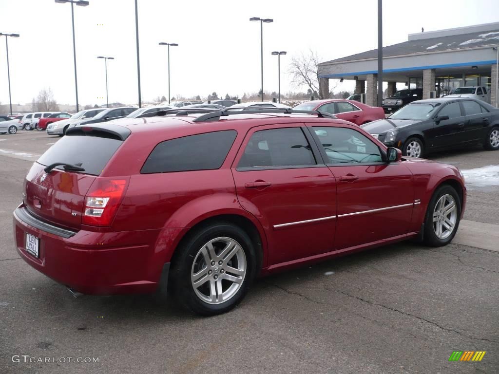 2005 Magnum R/T - Inferno Red Crystal Pearl / Dark Slate Gray/Light Graystone photo #6