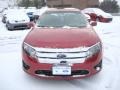 2010 Sangria Red Metallic Ford Fusion SE  photo #8