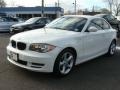 2008 Alpine White BMW 1 Series 128i Coupe  photo #4