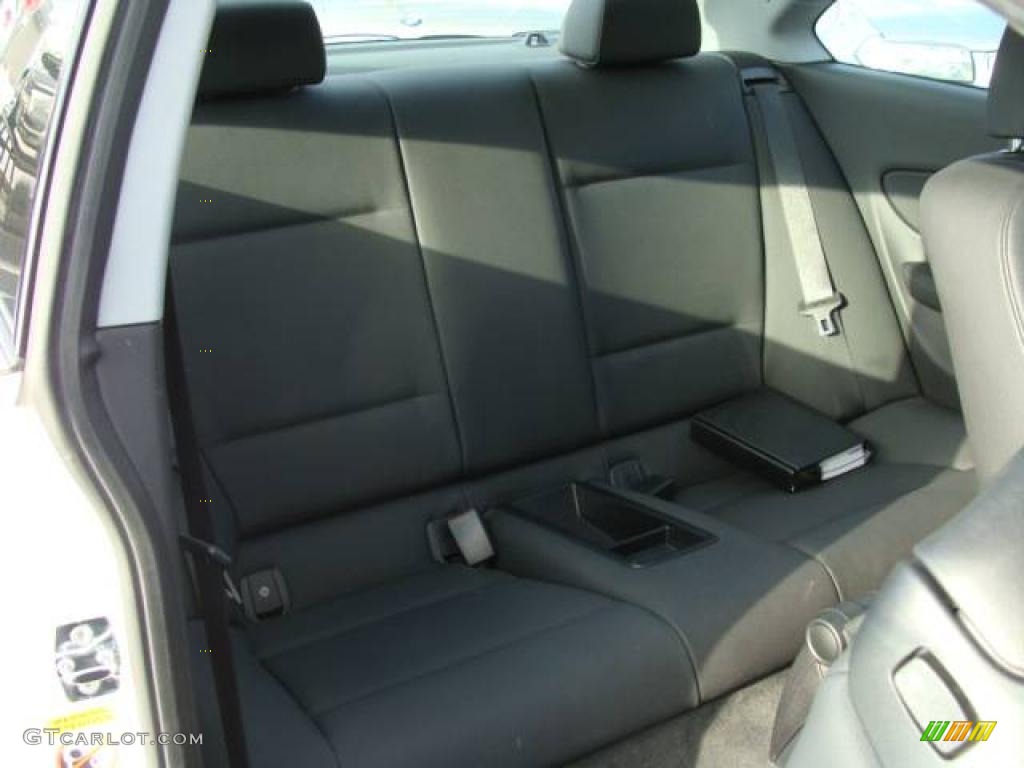 2008 1 Series 128i Coupe - Alpine White / Black photo #21