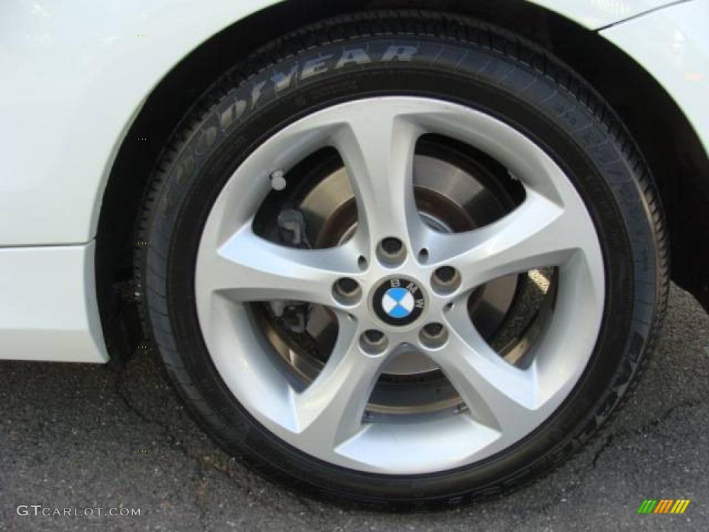 2008 1 Series 128i Coupe - Alpine White / Black photo #22