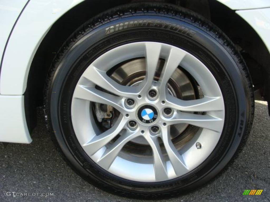 2008 3 Series 328i Sedan - Alpine White / Black photo #23