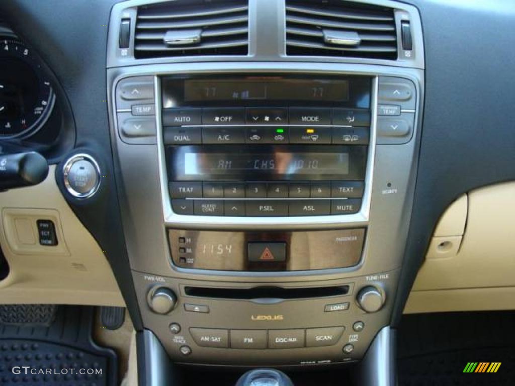 2006 IS 250 AWD - Blue Onyx Pearl / Cashmere Beige photo #12