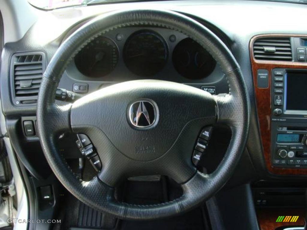 2004 MDX Touring - Starlight Silver Metallic / Ebony photo #11