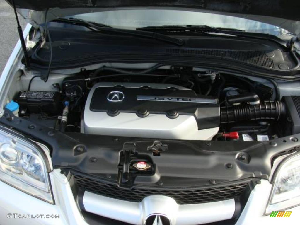 2004 MDX Touring - Starlight Silver Metallic / Ebony photo #26