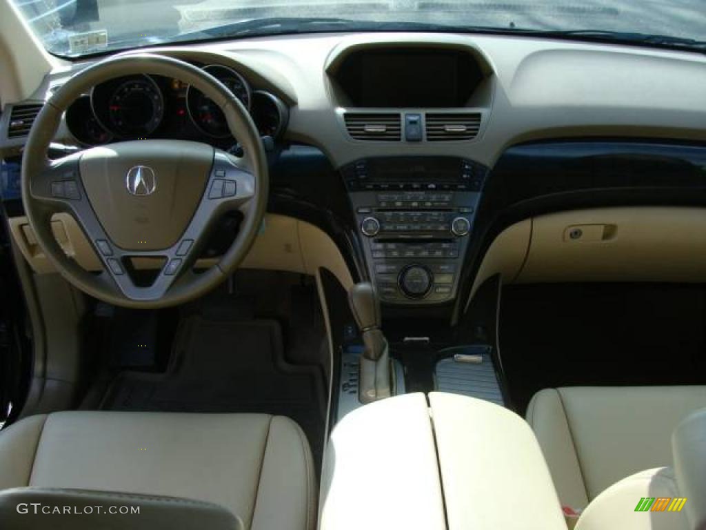 2007 MDX Technology - Formal Black Pearl / Parchment photo #9