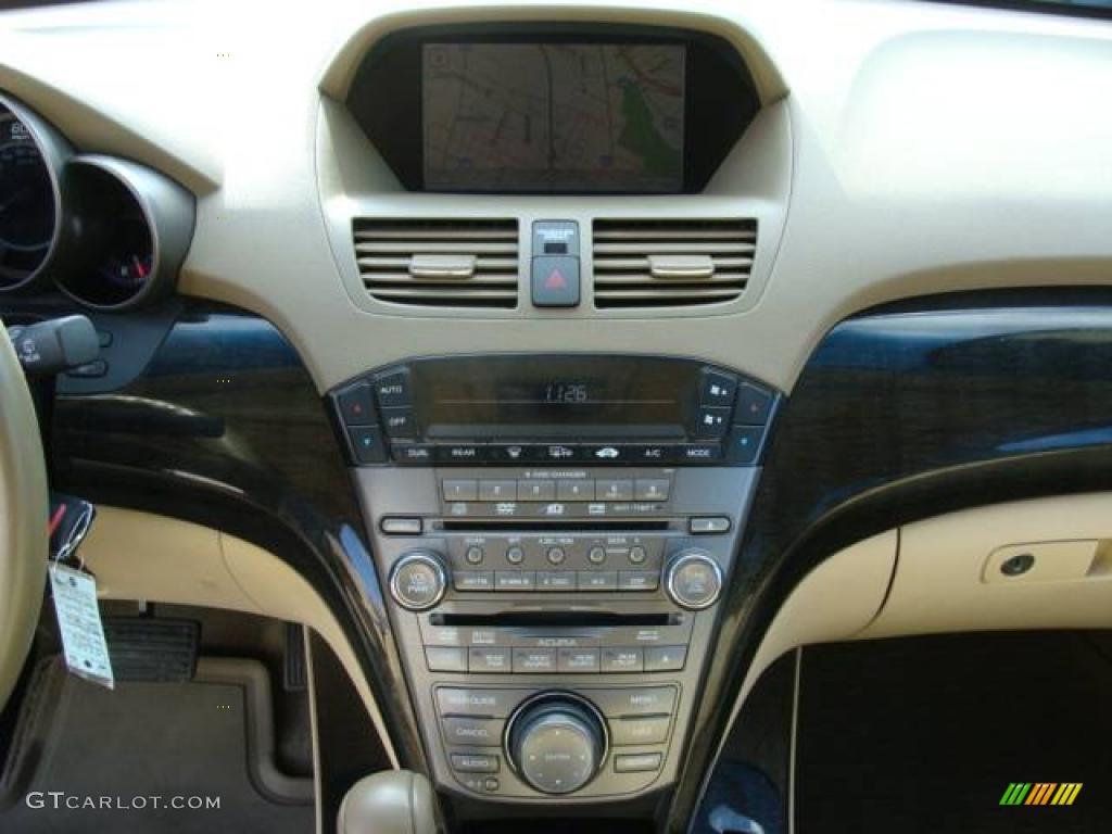 2007 MDX Technology - Formal Black Pearl / Parchment photo #12