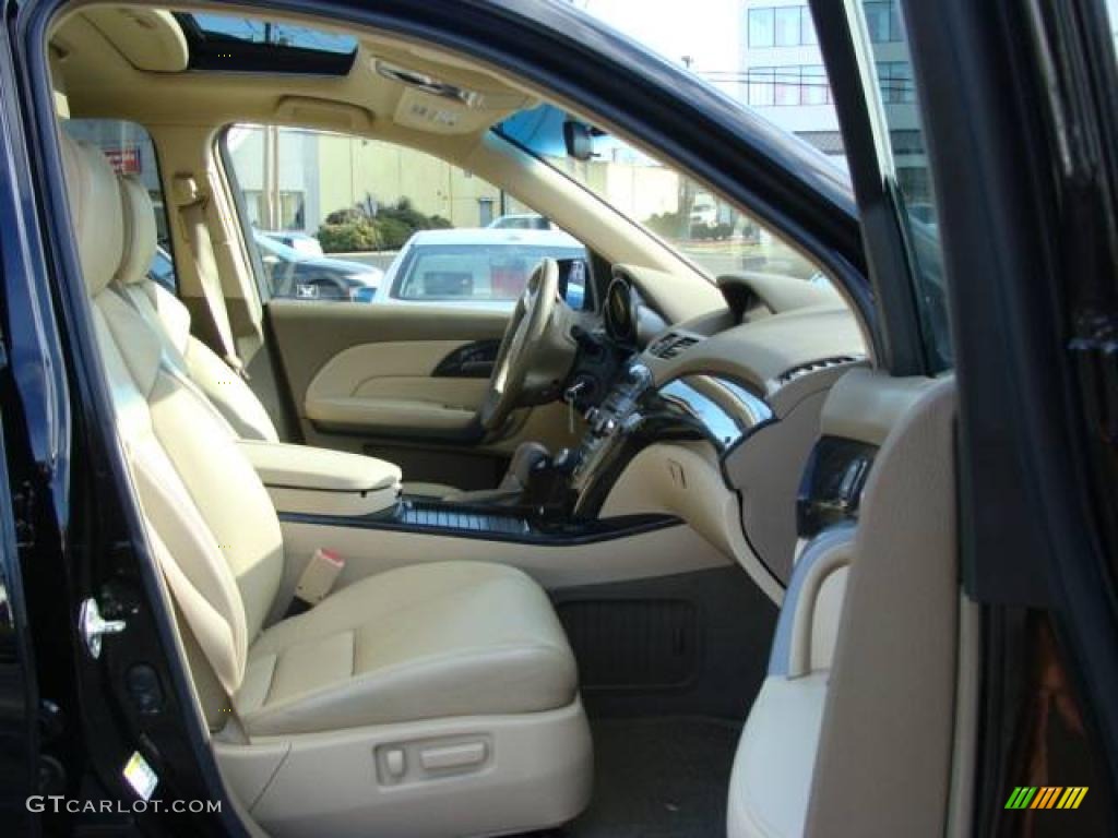 2007 MDX Technology - Formal Black Pearl / Parchment photo #24