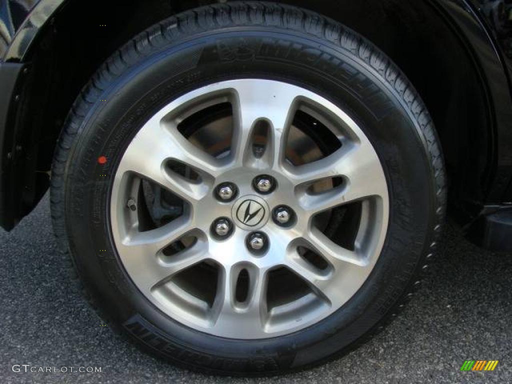 2007 MDX Technology - Formal Black Pearl / Parchment photo #25