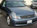 2006 Lakeshore Slate Blue Metallic Infiniti G 35 Sedan  photo #3