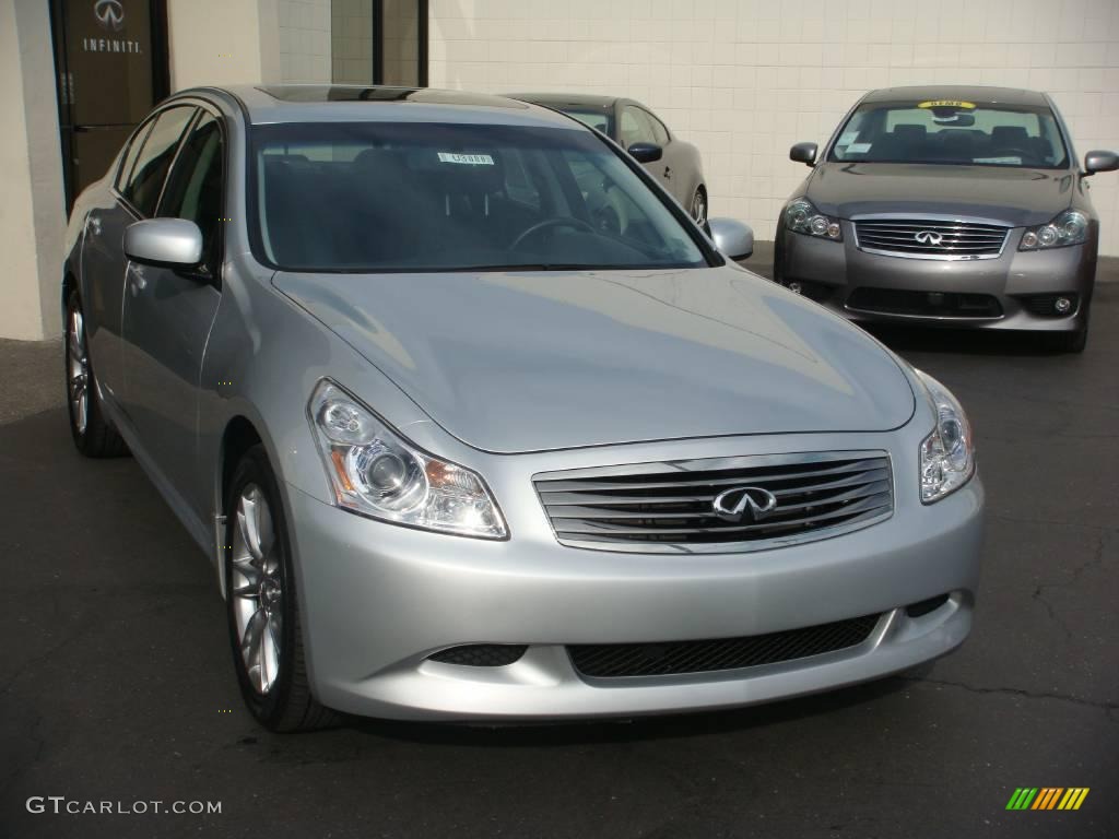 Liquid Platinum Silver 2008 Infiniti G 35 x S Sedan Exterior Photo #24393416