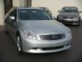 2008 Liquid Platinum Silver Infiniti G 35 x S Sedan  photo #4