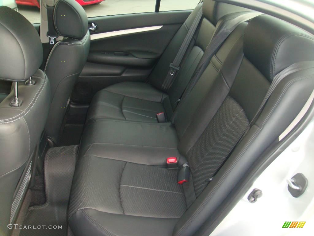 Graphite Interior 2008 Infiniti G 35 x S Sedan Photo #24393456