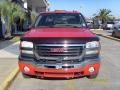 2007 Fire Red GMC Sierra 3500HD SLE Crew Cab 4x4 Dually  photo #6