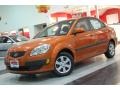 Sunset Orange - Rio LX Sedan Photo No. 1