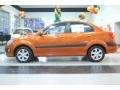 Sunset Orange - Rio LX Sedan Photo No. 3