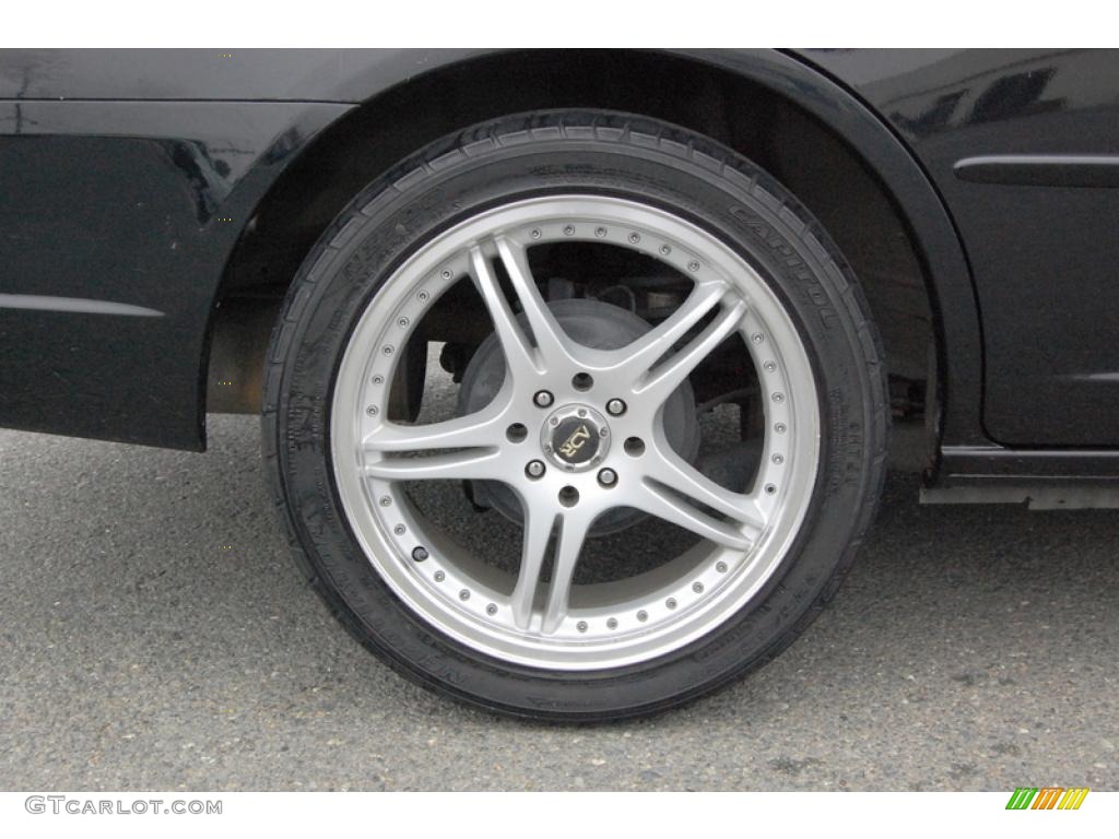 2003 Civic EX Sedan - Nighthawk Black Pearl / Gray photo #25