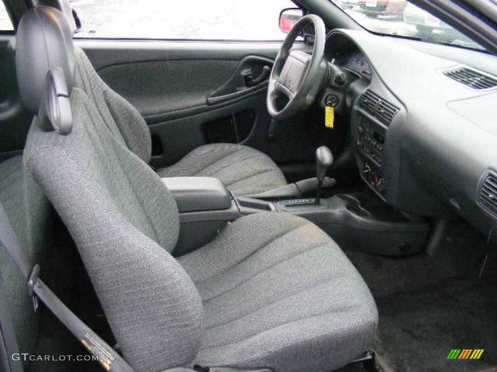 2002 Cavalier Coupe - Forest Green Metallic / Graphite photo #13
