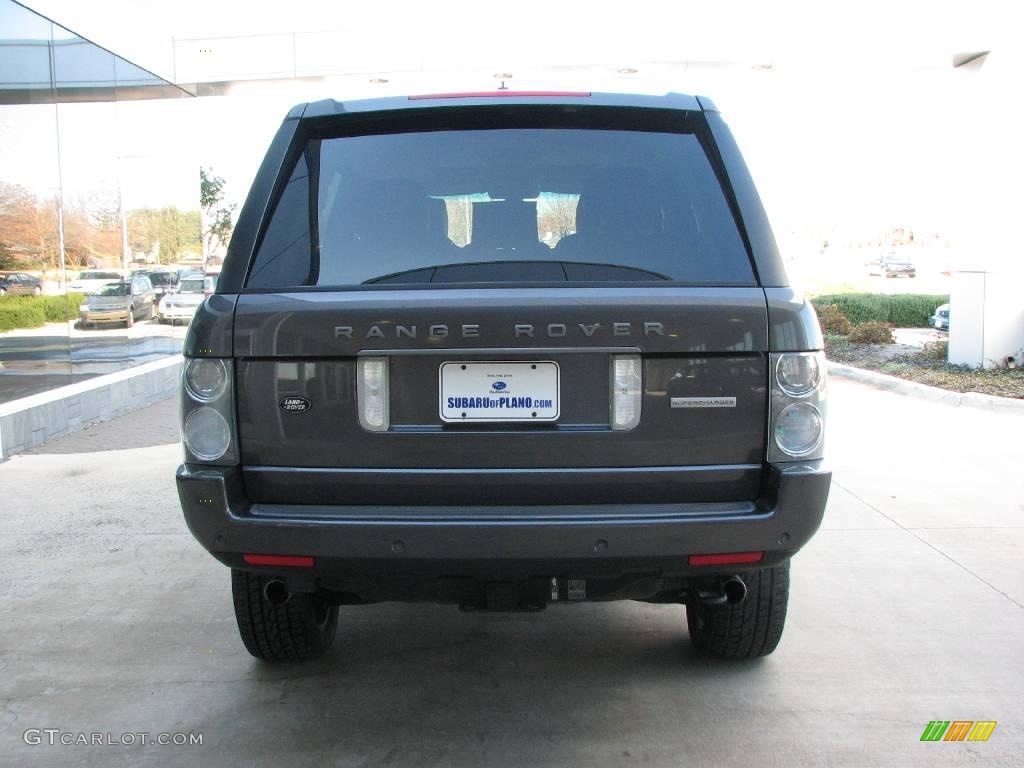 2006 Range Rover Supercharged - Bonatti Grey / Jet Black/Jet photo #6