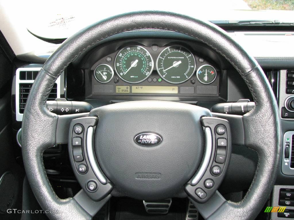 2006 Range Rover Supercharged - Bonatti Grey / Jet Black/Jet photo #15