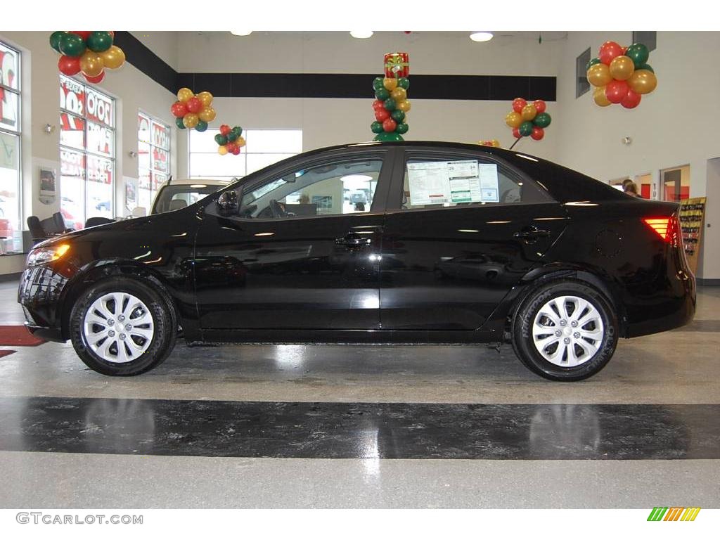 2010 Forte LX - Ebony Black / Stone photo #3