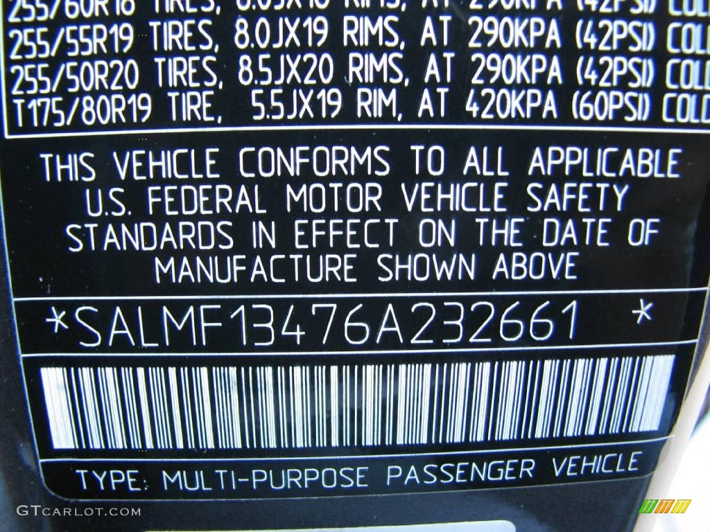 2006 Range Rover Supercharged - Bonatti Grey / Jet Black/Jet photo #23