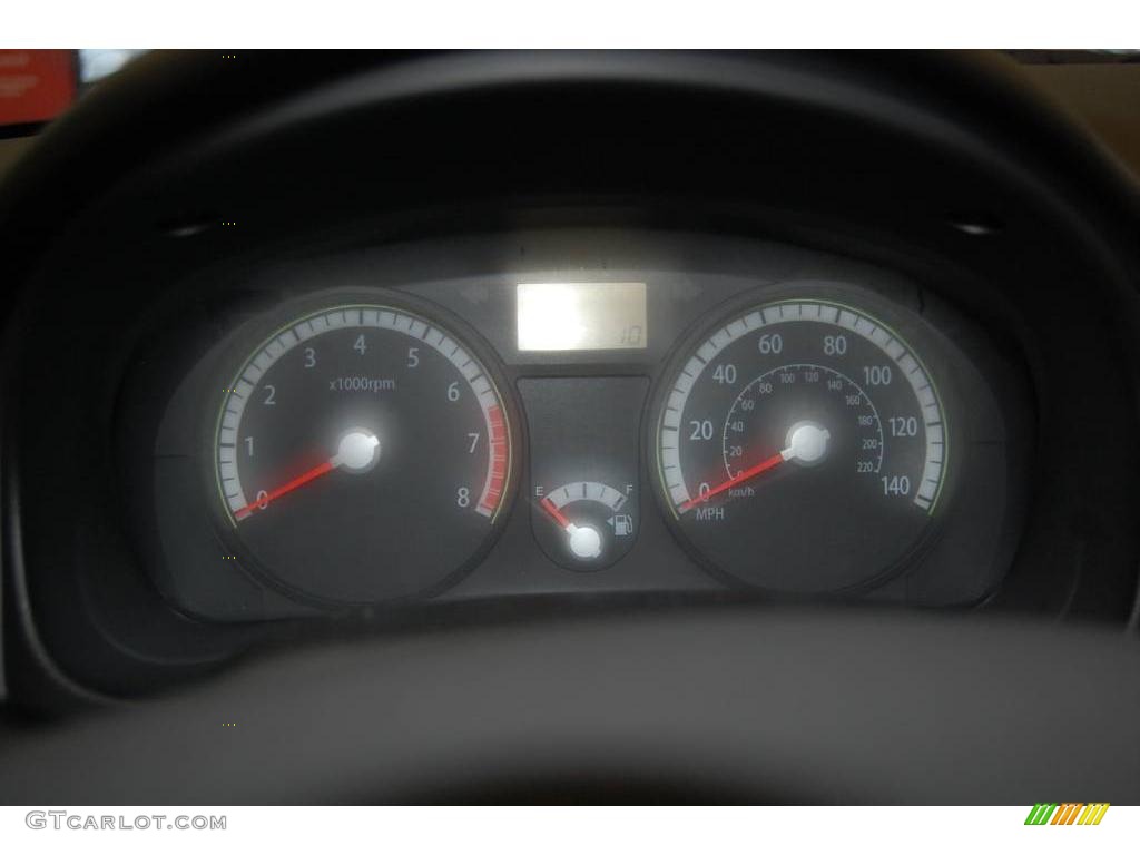 2009 Rio LX Sedan - Sunset Orange / Gray photo #27