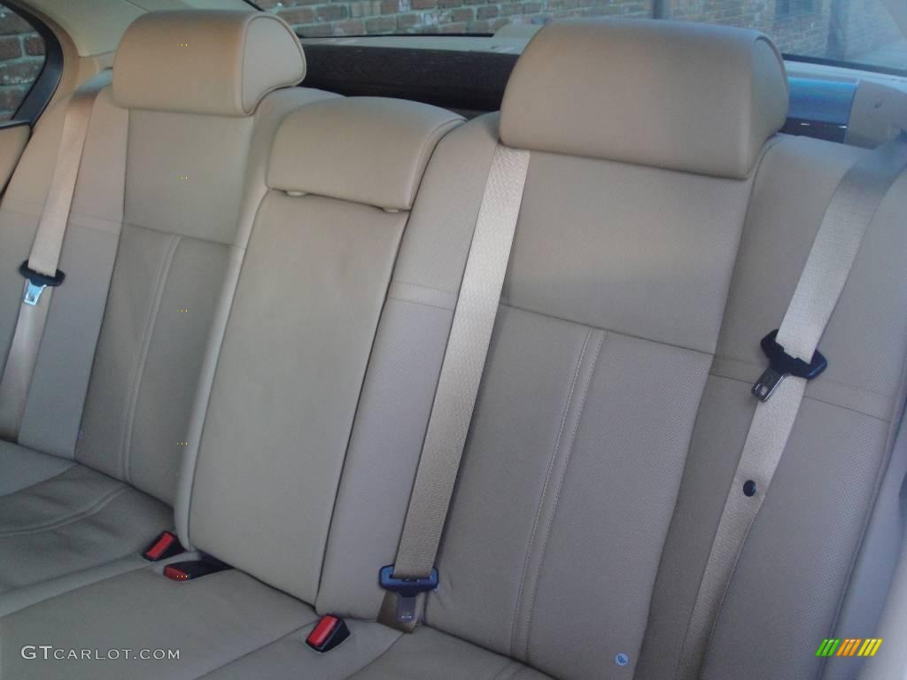 2007 7 Series 750Li Sedan - Monaco Blue Metallic / Natural Brown photo #14