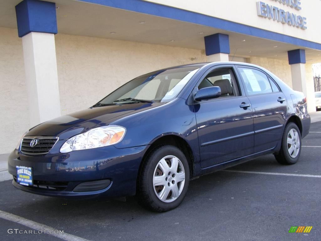 2006 Corolla LE - Indigo Ink Pearl / Stone photo #1