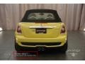 2009 Interchange Yellow Mini Cooper S Convertible  photo #3