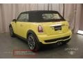 2009 Interchange Yellow Mini Cooper S Convertible  photo #4