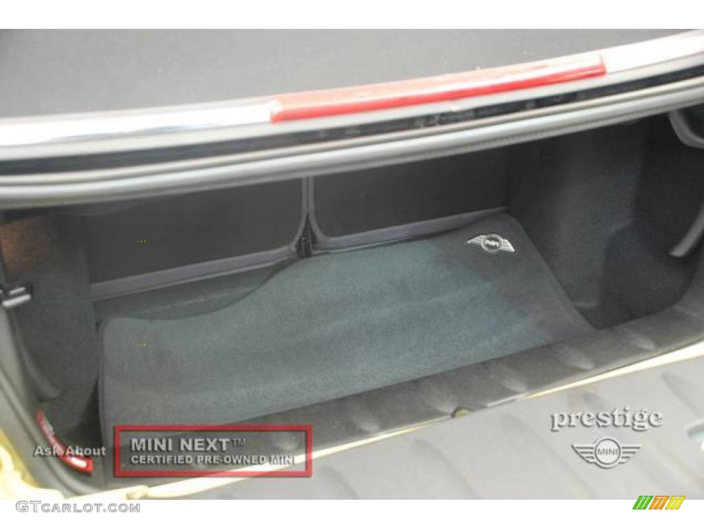 2009 Cooper S Convertible - Interchange Yellow / Black/Yellow photo #8