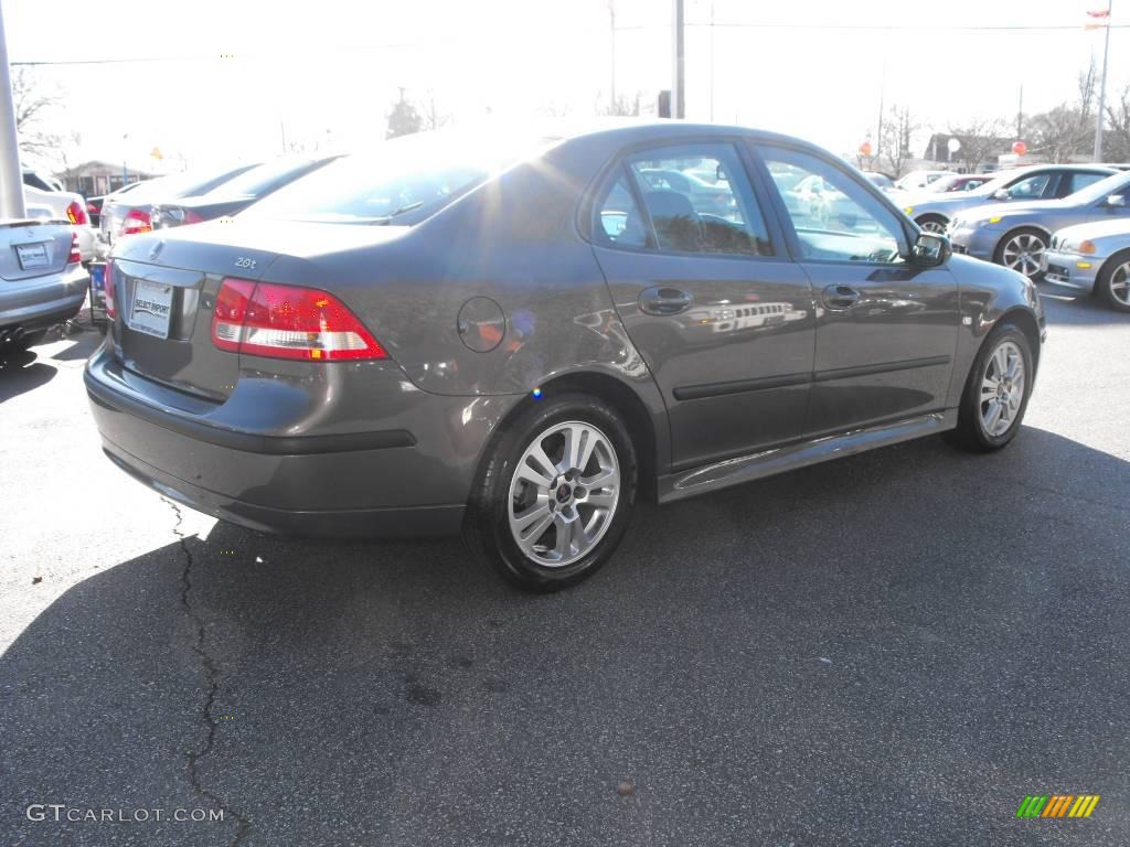 2007 9-3 2.0T Sport Sedan - Smoke Beige Metallic / Gray photo #4