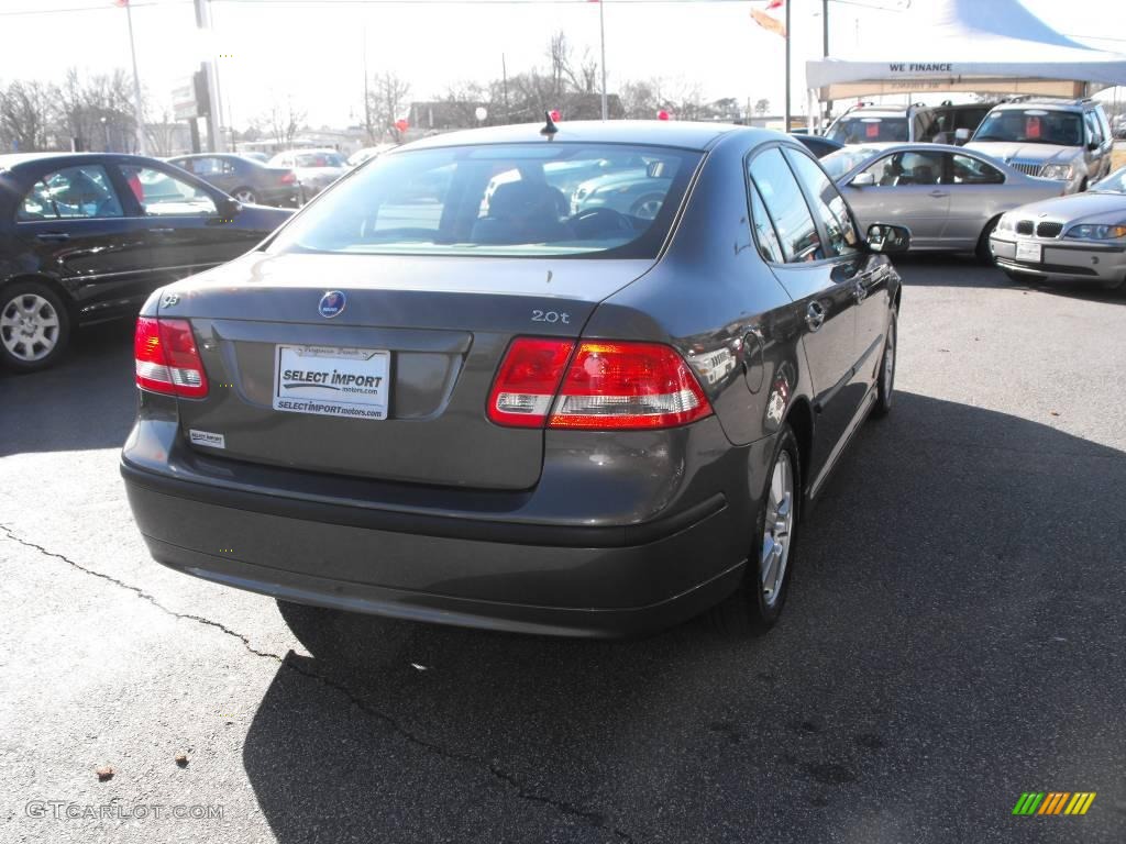 2007 9-3 2.0T Sport Sedan - Smoke Beige Metallic / Gray photo #5