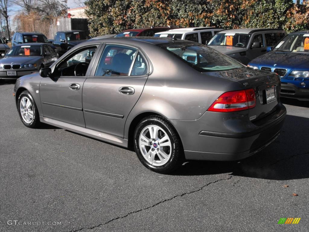 2007 9-3 2.0T Sport Sedan - Smoke Beige Metallic / Gray photo #7