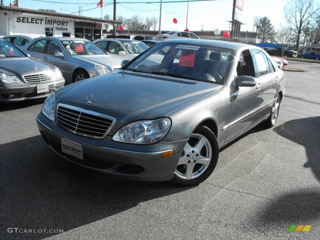 2004 S 430 Sedan - Granite Grey Metallic / Charcoal photo #2