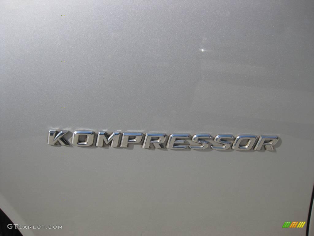 2001 SLK 230 Kompressor Roadster - Brilliant Silver Metallic / Charcoal Black photo #27