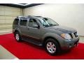 2008 Storm Gray Nissan Pathfinder SE  photo #1