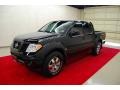 2009 Super Black Nissan Frontier PRO-4X Crew Cab  photo #3