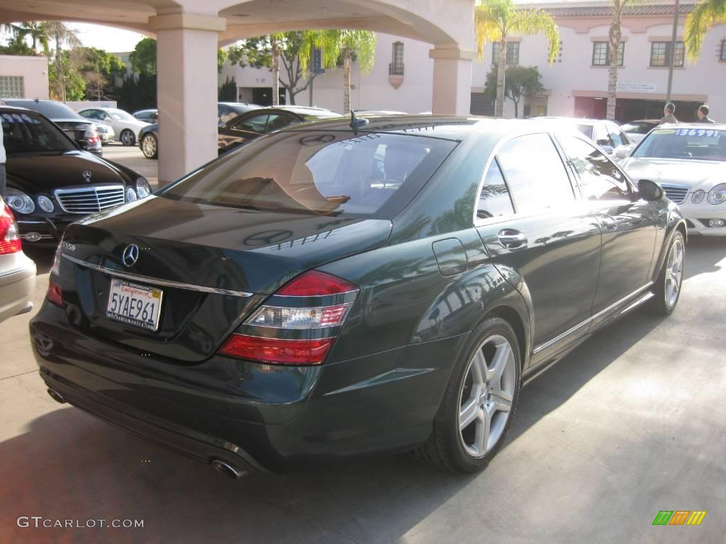 2007 S 550 Sedan - Jade Green Metallic / Cashmere/Savanna photo #3