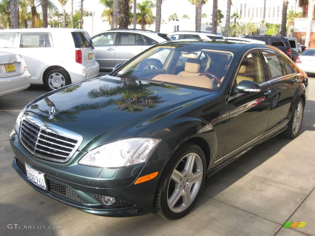 2007 S 550 Sedan - Jade Green Metallic / Cashmere/Savanna photo #6