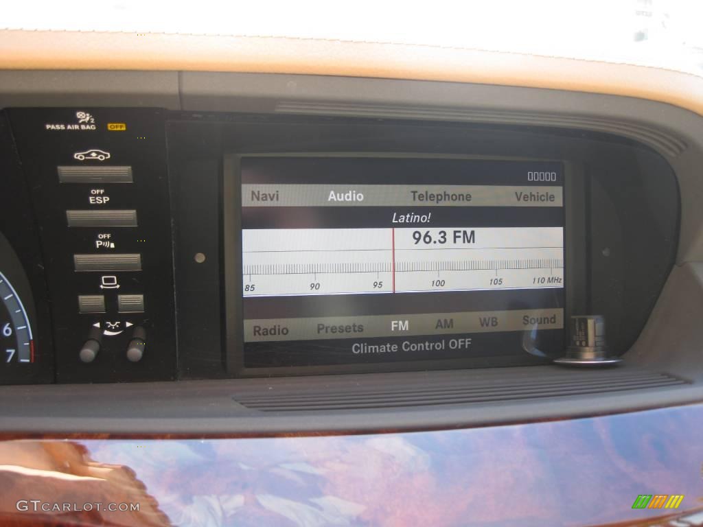 2007 S 550 Sedan - Jade Green Metallic / Cashmere/Savanna photo #13