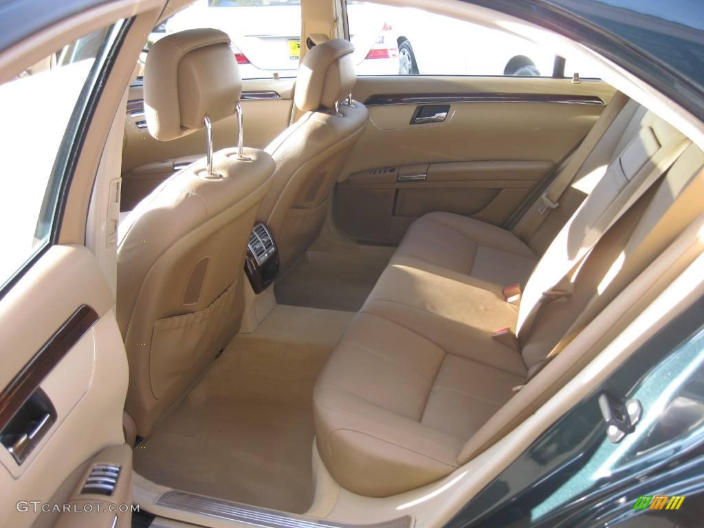 2007 S 550 Sedan - Jade Green Metallic / Cashmere/Savanna photo #22