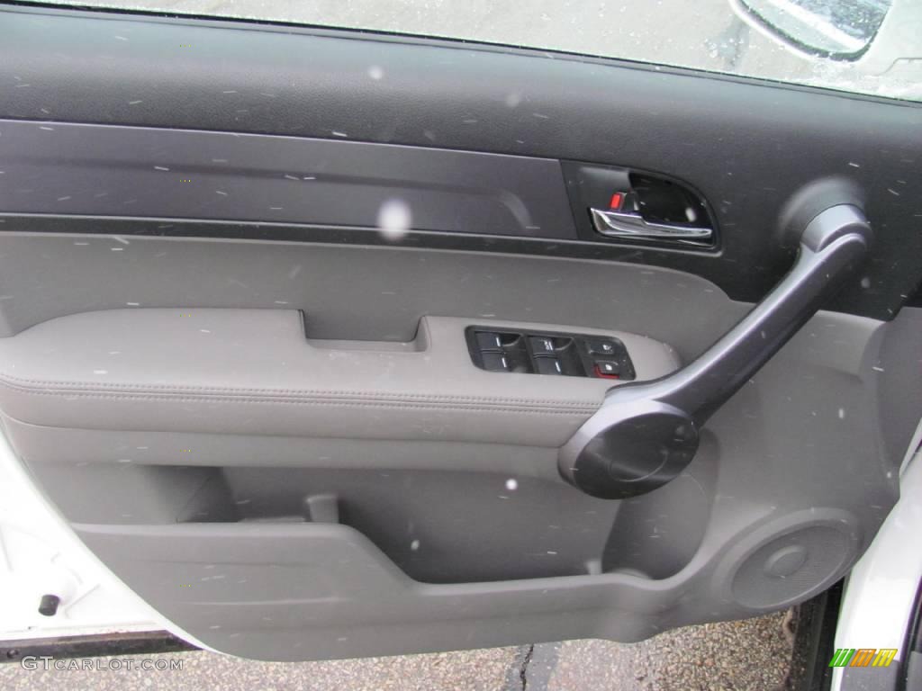 2008 CR-V EX-L 4WD - Taffeta White / Gray photo #12