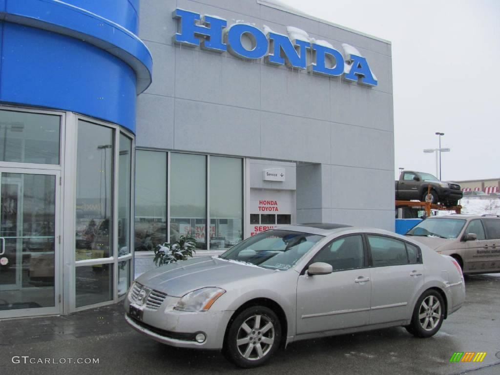 Liquid Silver Metallic Nissan Maxima