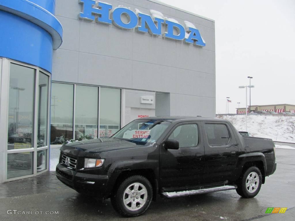 2008 Ridgeline RTL - Formal Black / Gray photo #1